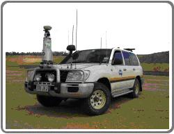 Land Cruiser with an LMS-z420i Mounted